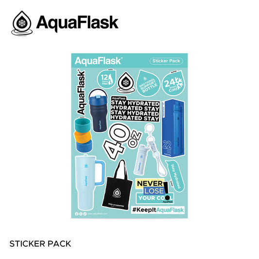 AquaFlask Sticker Pack - Pack