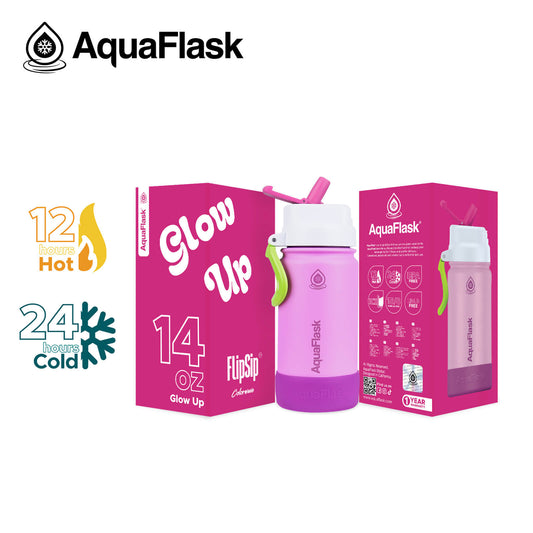 AquaFlask Colorwave Flipsip - Glow Up