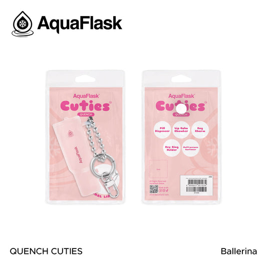 AquaFlask Quench Cuties - Ballerina