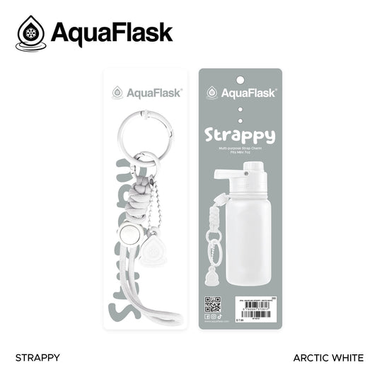 AquaFlask Strappy - Arctic White